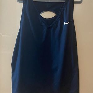 Nike drifit slim fit Size 2x Plus size navy blue